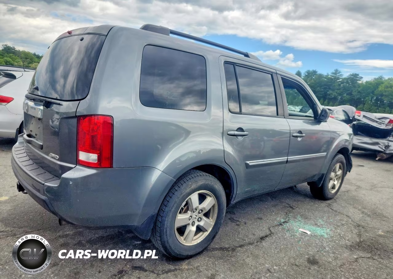 2009 Honda Pilot Exl VIN:5FNYF48569B001550 - 3