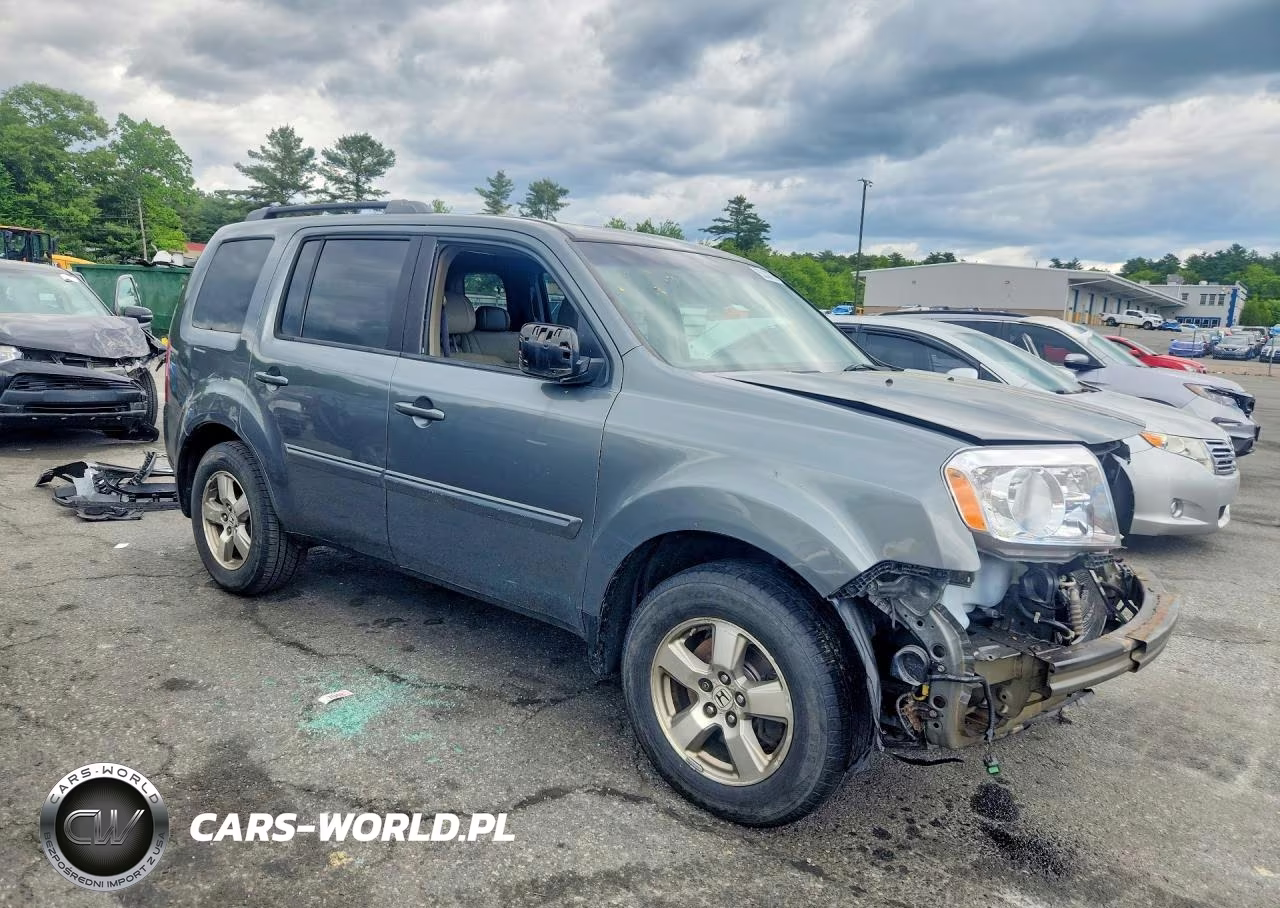 2009 Honda Pilot Exl VIN:5FNYF48569B001550 - 4