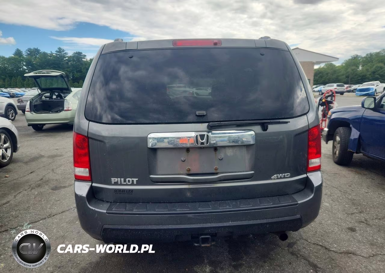 2009 Honda Pilot Exl VIN:5FNYF48569B001550 - 6