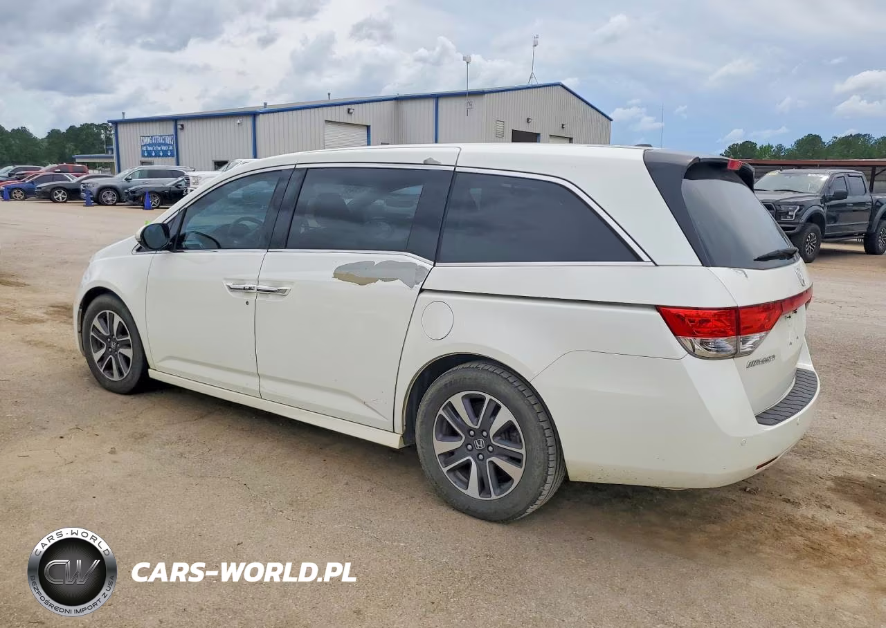 2014 Honda Odyssey Touring VIN:5FNRL5H95EB078829 - 2