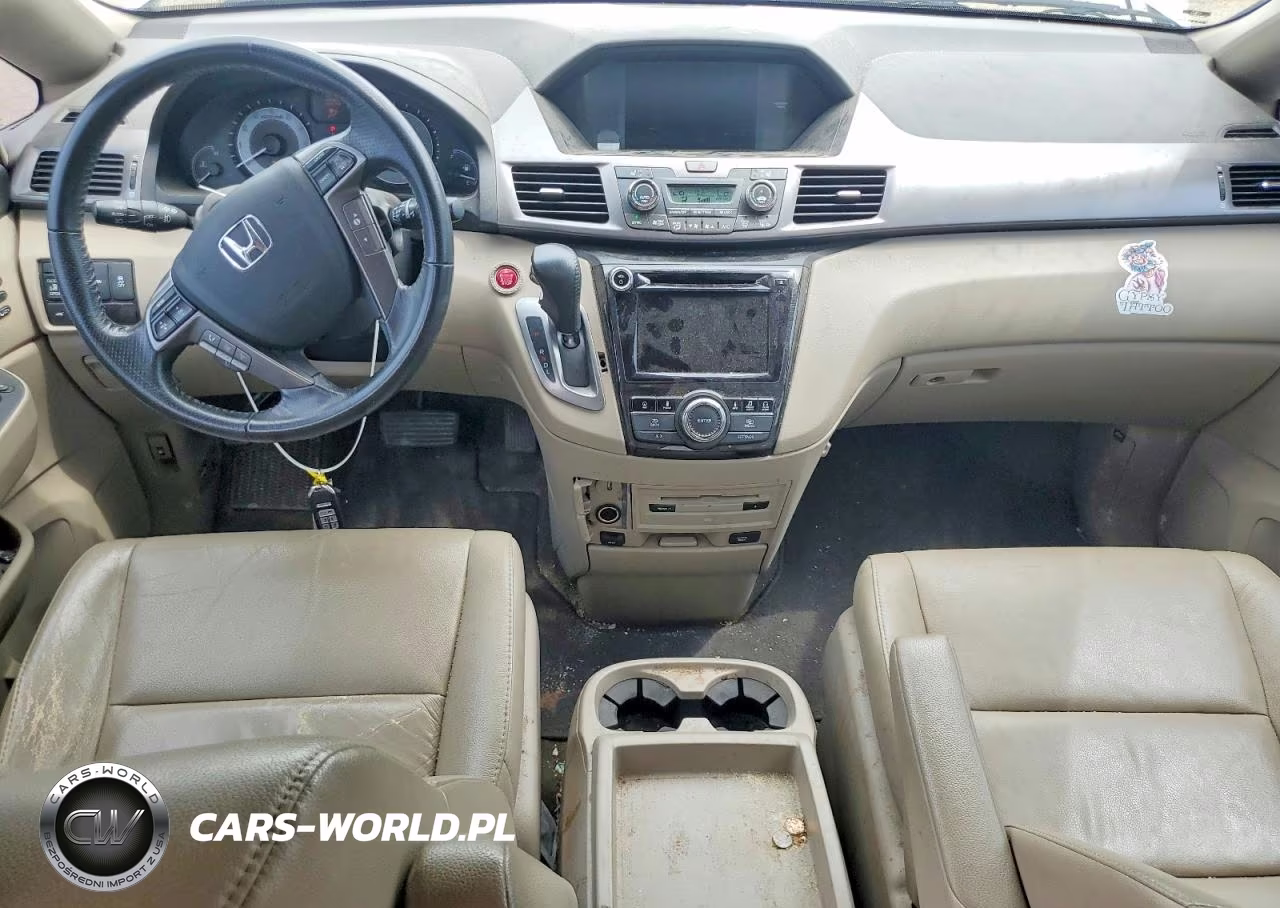 2014 Honda Odyssey Touring VIN:5FNRL5H95EB078829 - 8