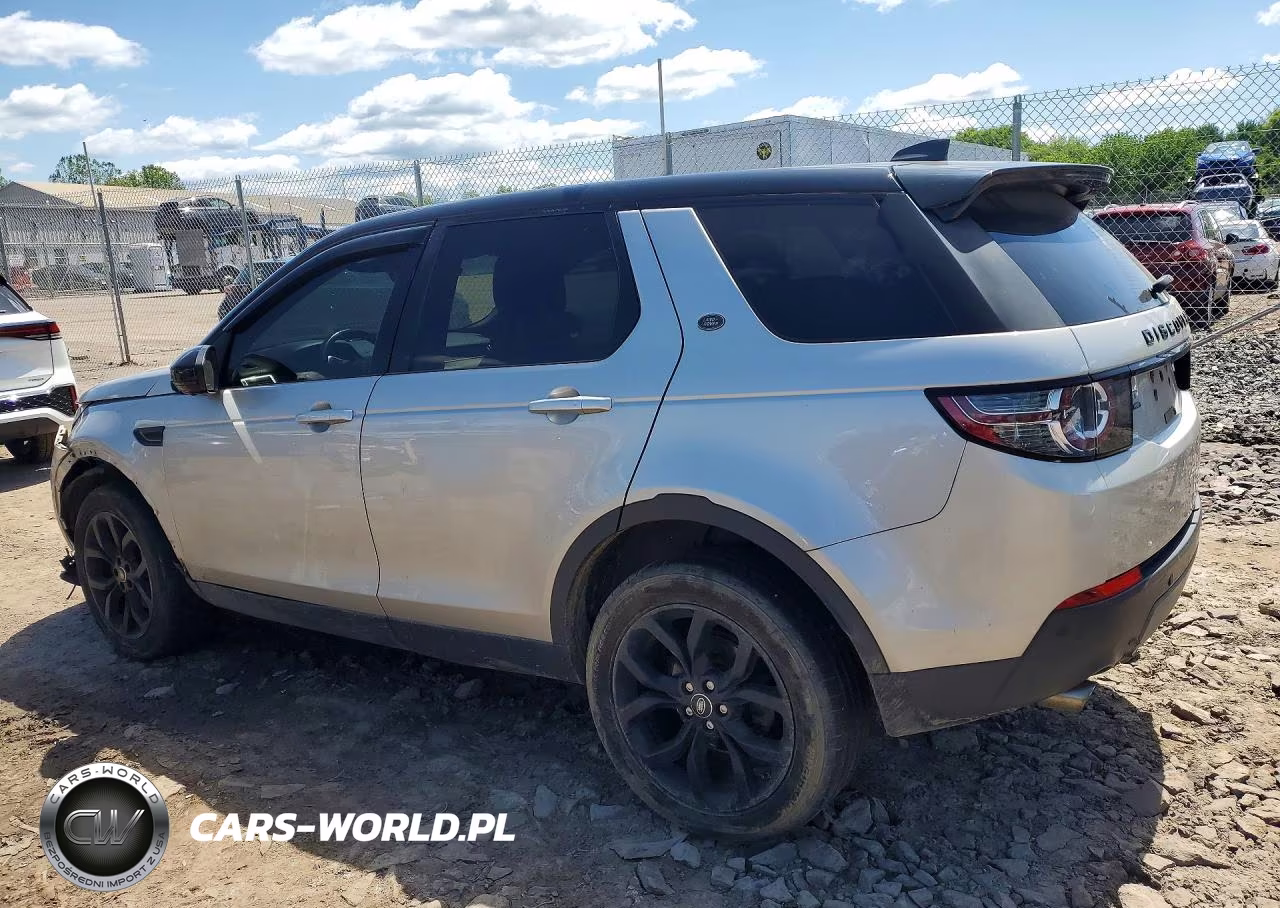 2017 Land Rover Discovery Sport Hse Luxury VIN:SALCT2BG2HH706323 - 2