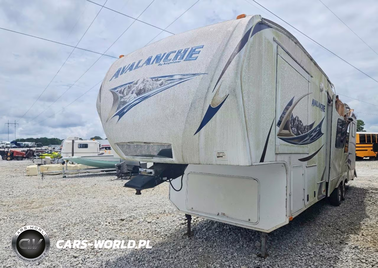 2010 Keystone Avalanche Camper VIN:4YDF34020AE750171 - 2