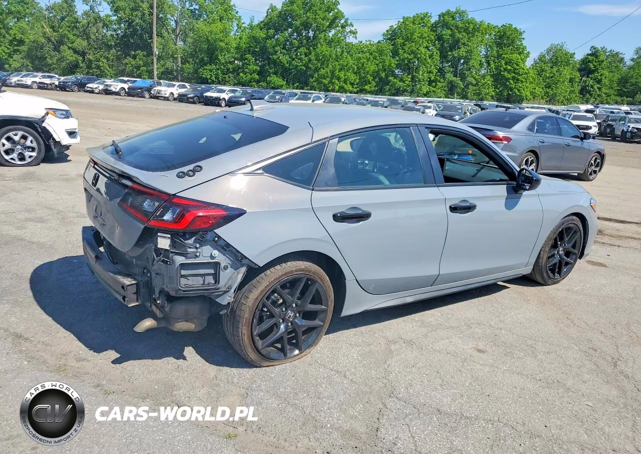 2025 Honda Civic Sport VIN:19XFL2H85SE006717 - 3