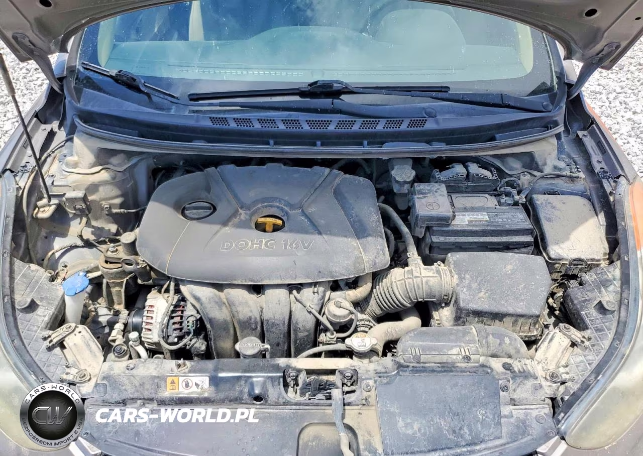 2013 Hyundai Elantra Gls VIN:5NPDH4AE8DH213430 - 11