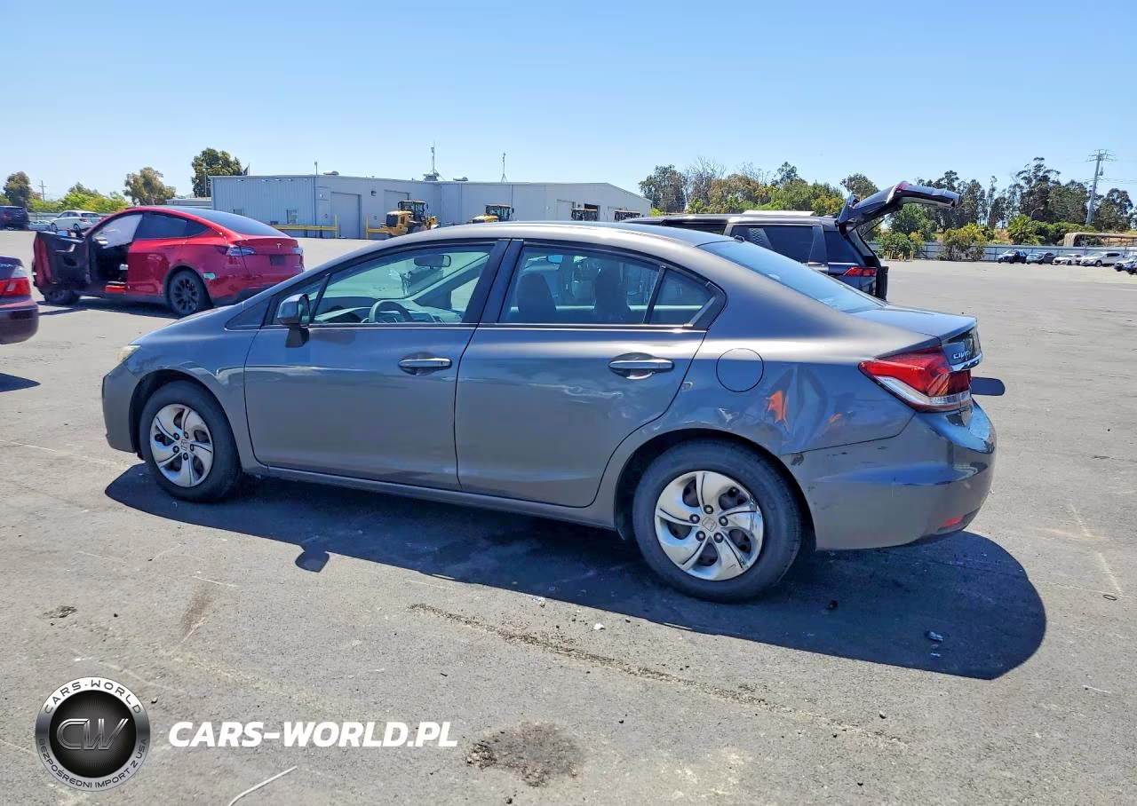 2013 Honda Civic Lx VIN:2HGFB2F57DH597976 - 2