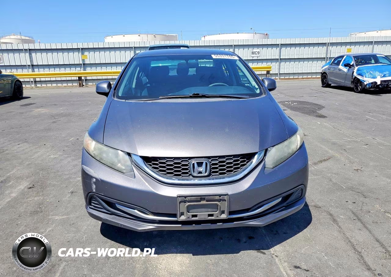 2013 Honda Civic Lx VIN:2HGFB2F57DH597976 - 5