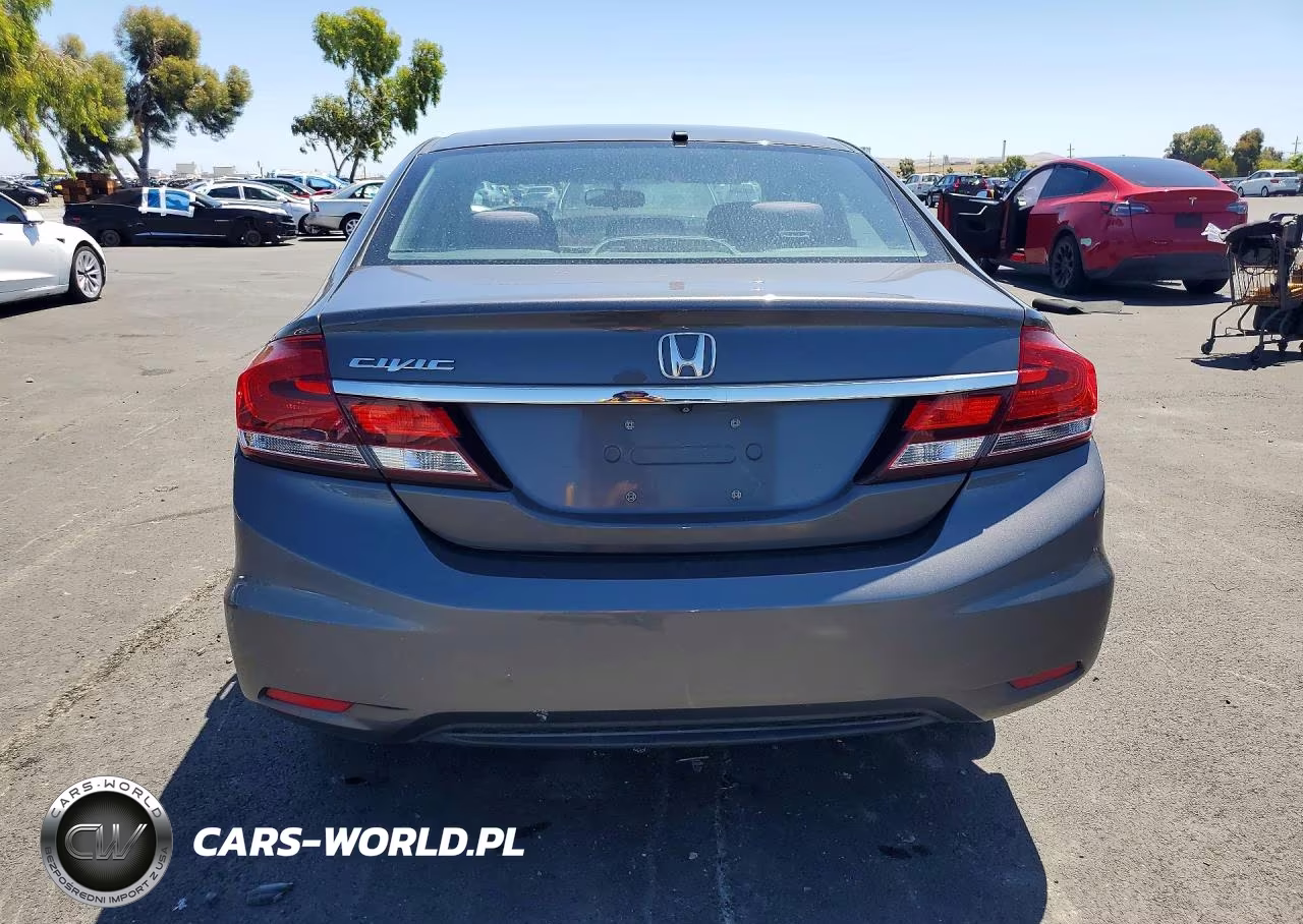 2013 Honda Civic Lx VIN:2HGFB2F57DH597976 - 6