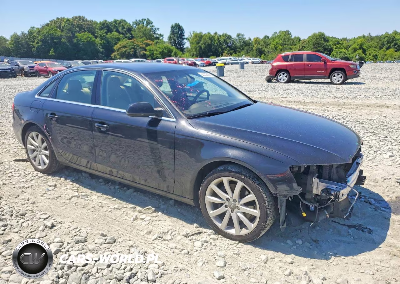 2013 Audi A4 Premium Plus VIN:WAUFFAFL4DN018233 - 4