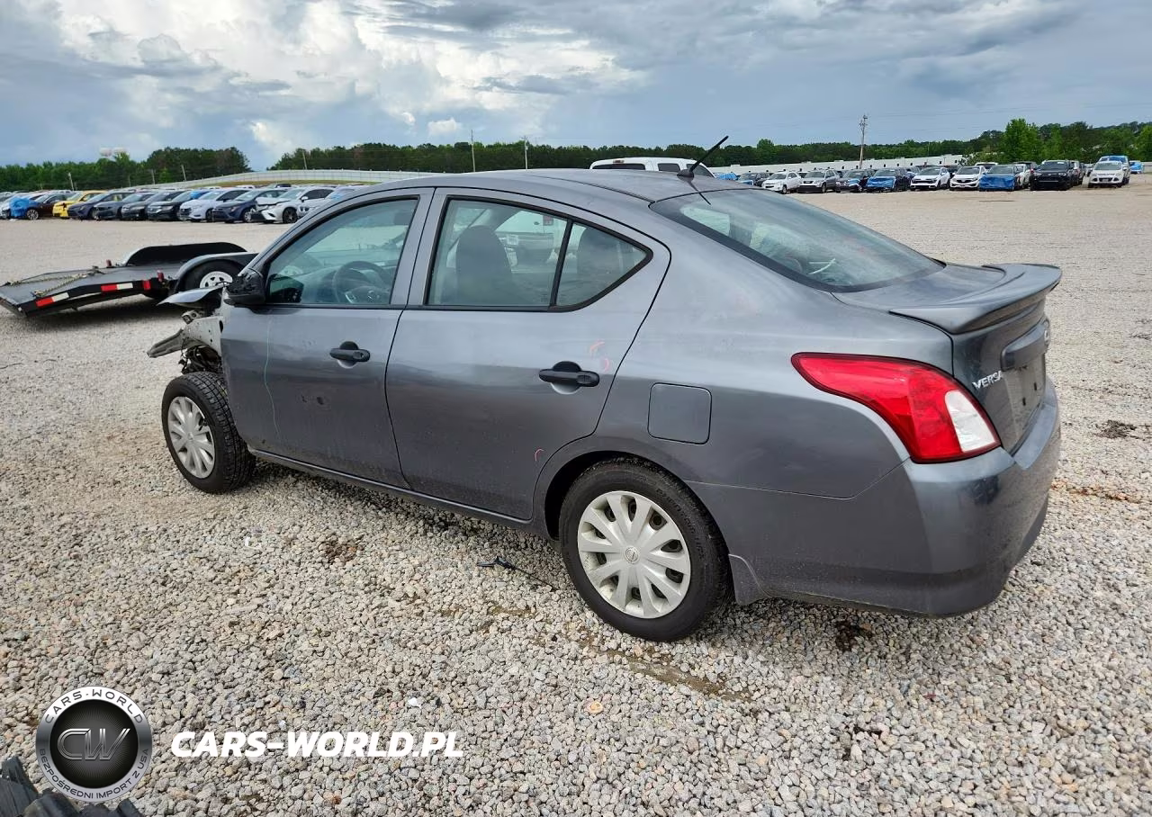 2017 Nissan Versa 1.6 S Plus VIN:3N1CN7AP5HL827867 - 2
