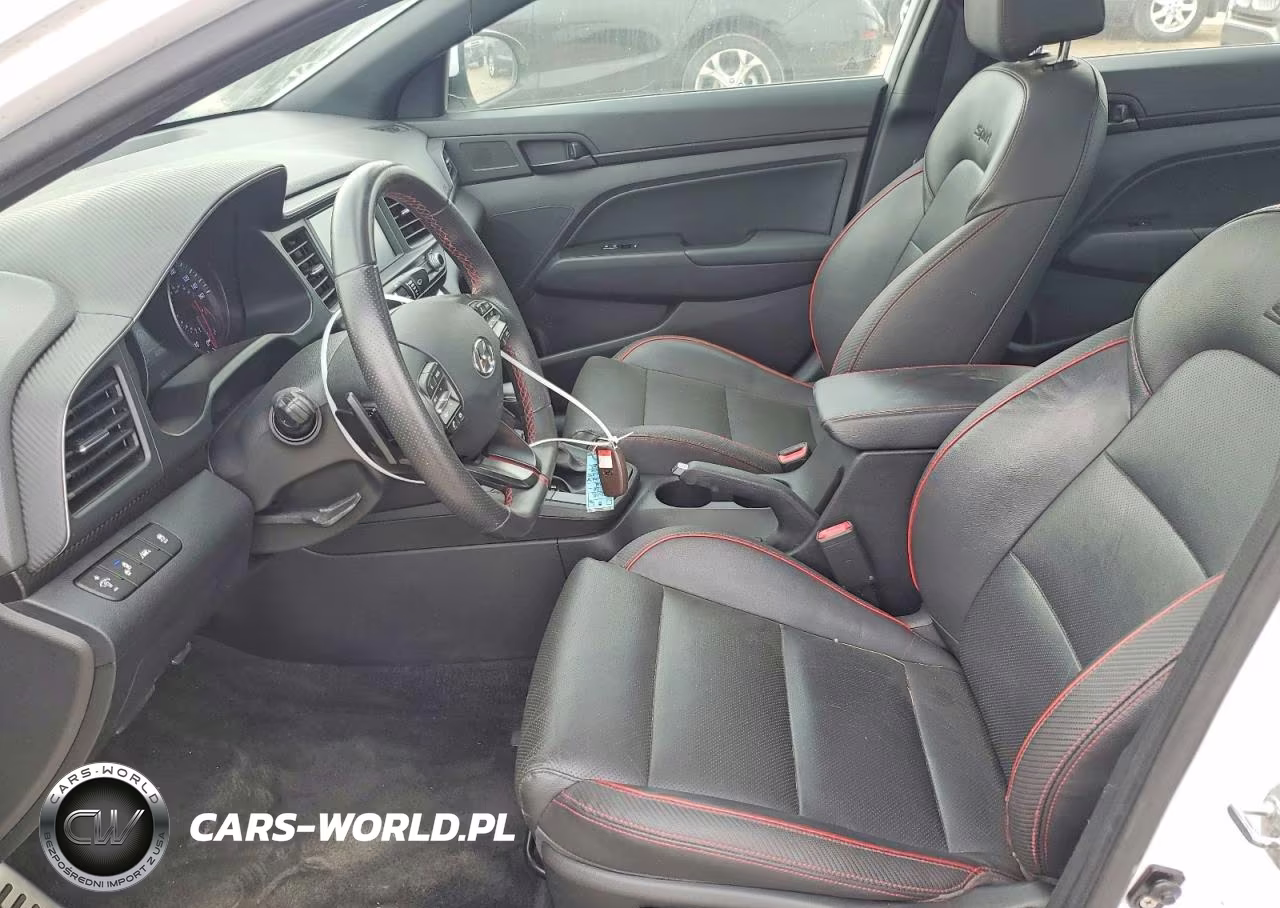 2020 Hyundai Elantra Sport VIN:KMHD04LB5LU945573 - 7