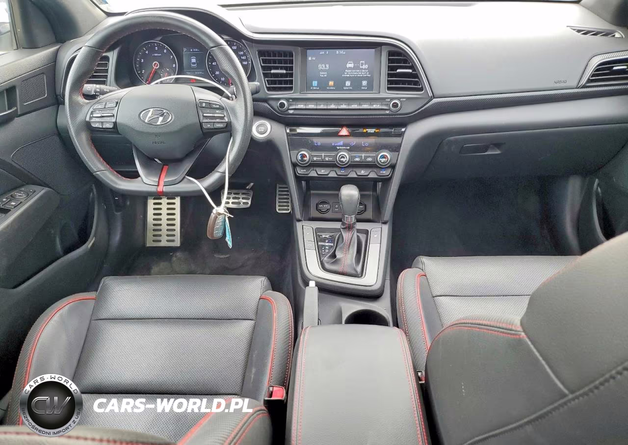 2020 Hyundai Elantra Sport VIN:KMHD04LB5LU945573 - 8