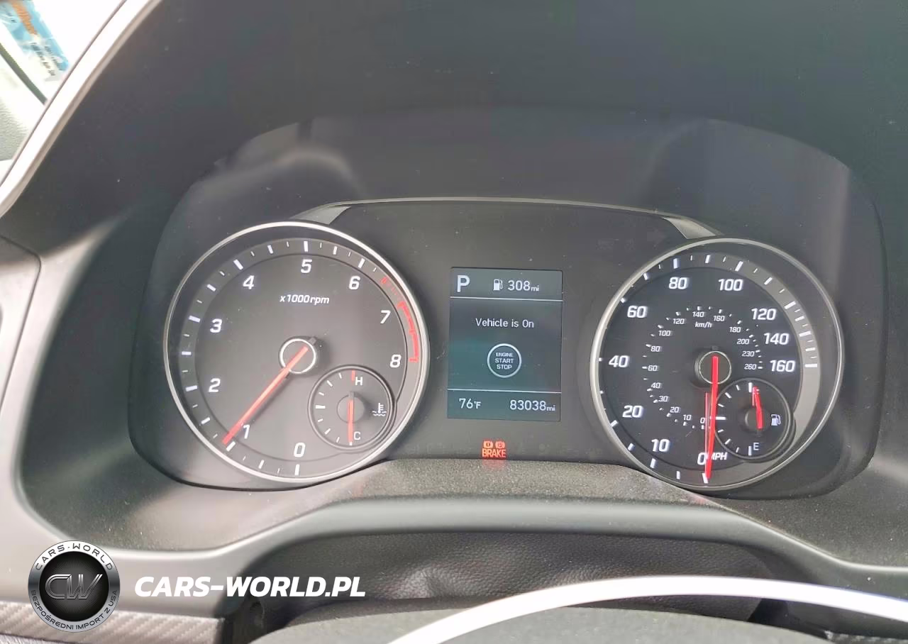 2020 Hyundai Elantra Sport VIN:KMHD04LB5LU945573 - 9