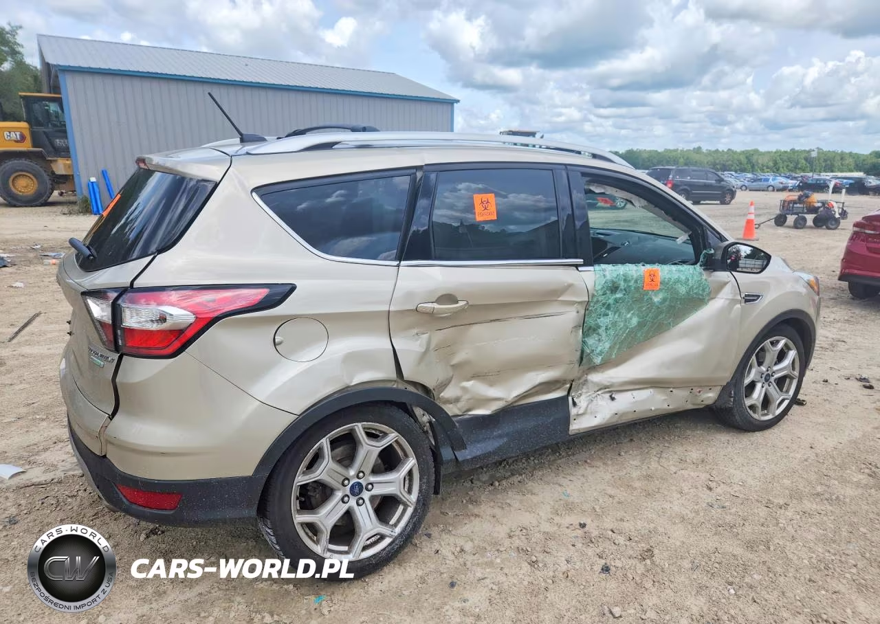 2017 Ford Escape Titanium VIN:1FMCU0JD6HUC27180 - 3