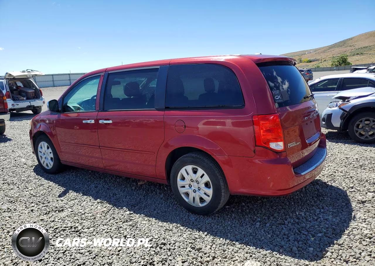 2015 Dodge Grand Caravan Se VIN:2C4RDGBG7FR709635 - 2