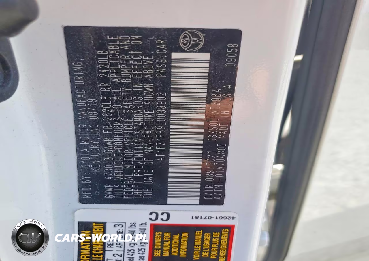 2020 Toyota Avalon Trd VIN:4T1FZ1FB9LU038902 - 12