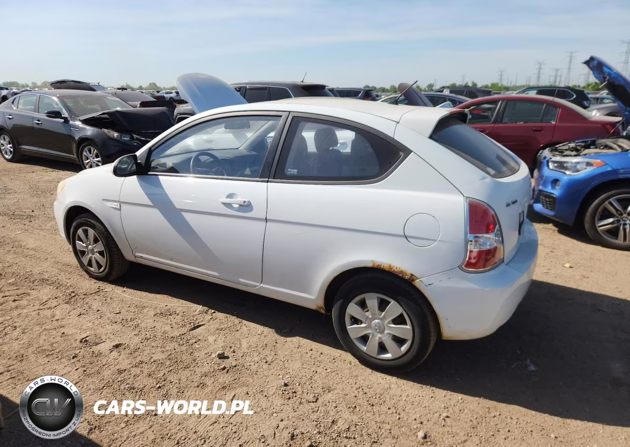2007 Hyundai Accent Gs VIN:KMHCM36C37U021296 - 2