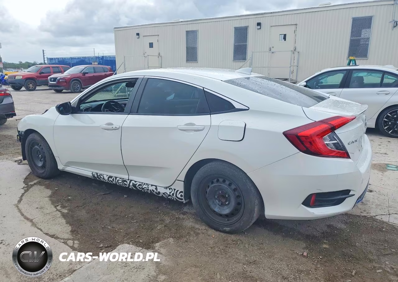 2020 Honda Civic Ex VIN:19XFC1F37LE007077 - 2