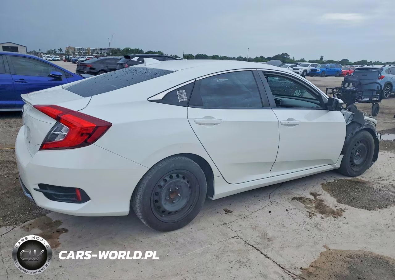 2020 Honda Civic Ex VIN:19XFC1F37LE007077 - 3