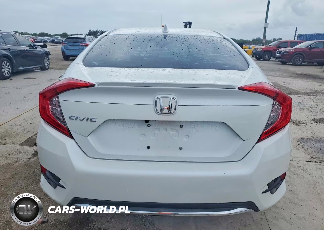 2020 Honda Civic Ex VIN:19XFC1F37LE007077 - 6