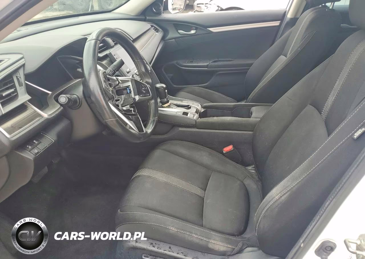 2020 Honda Civic Ex VIN:19XFC1F37LE007077 - 7