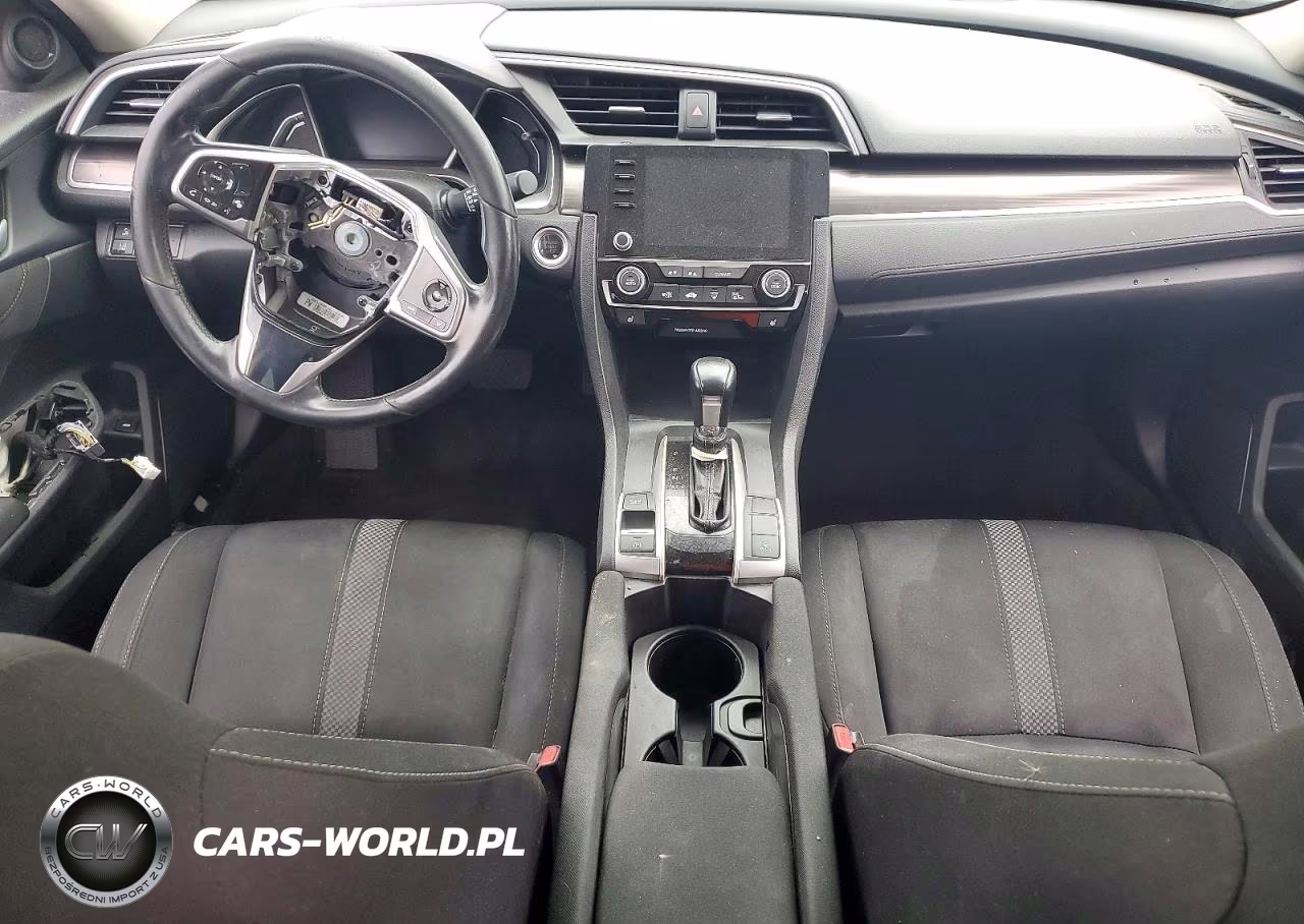 2020 Honda Civic Ex VIN:19XFC1F37LE007077 - 8