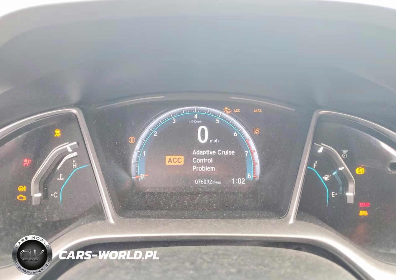 2020 Honda Civic Ex VIN:19XFC1F37LE007077 - 9