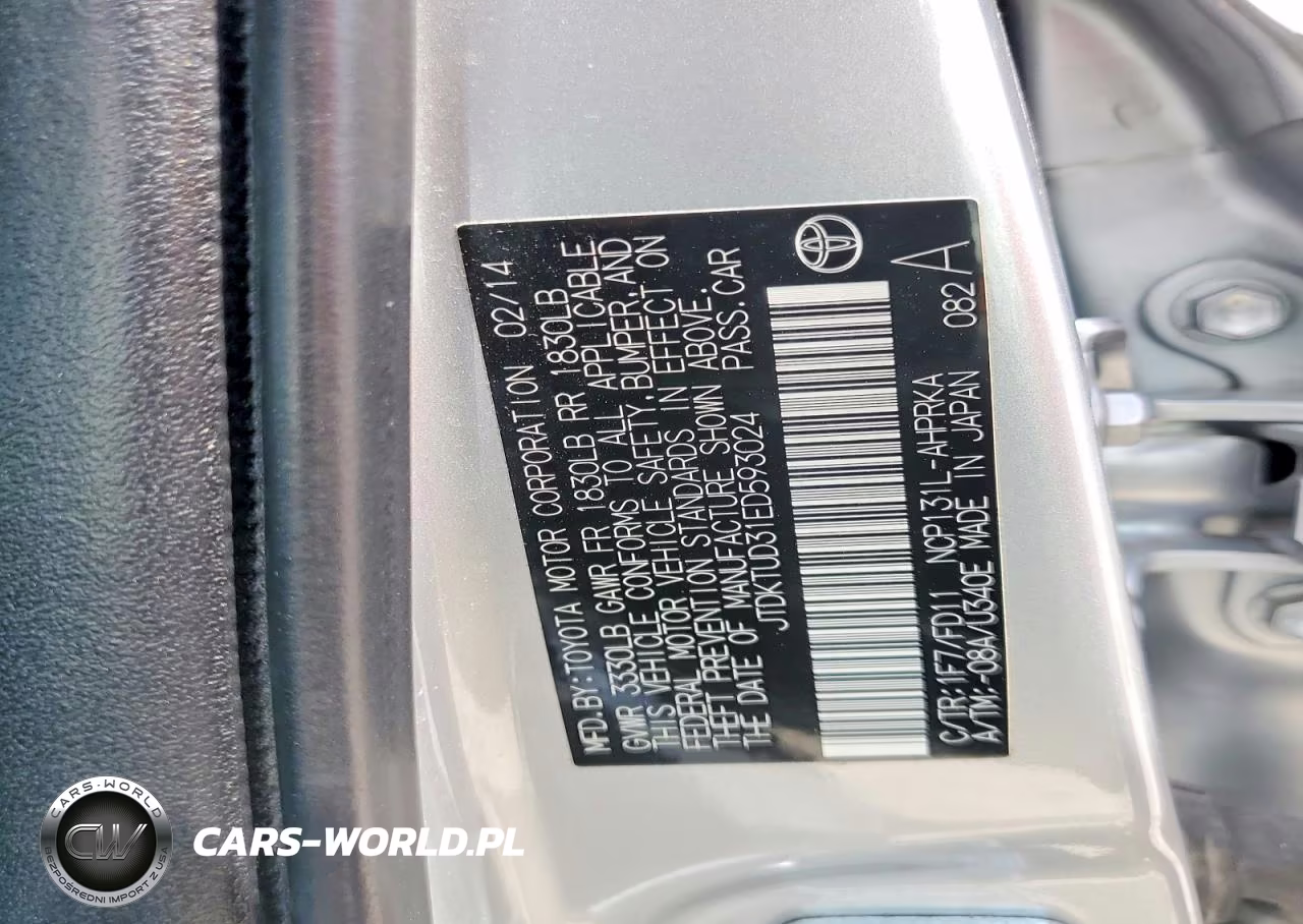 2014 Toyota Yaris 3D VIN:JTDKTUD31ED593024 - 12