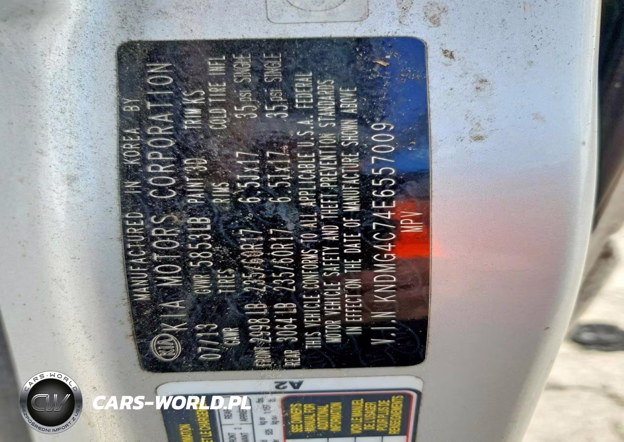2014 Kia Sedona Lx VIN:KNDMG4C74E6557009 - 14
