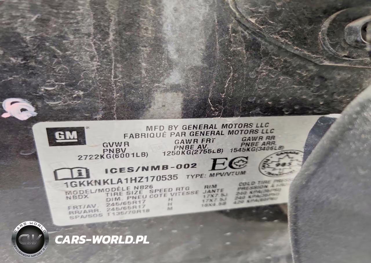 2017 GMC Acadia Sle VIN:1GKKNKLA1HZ170535 - 13