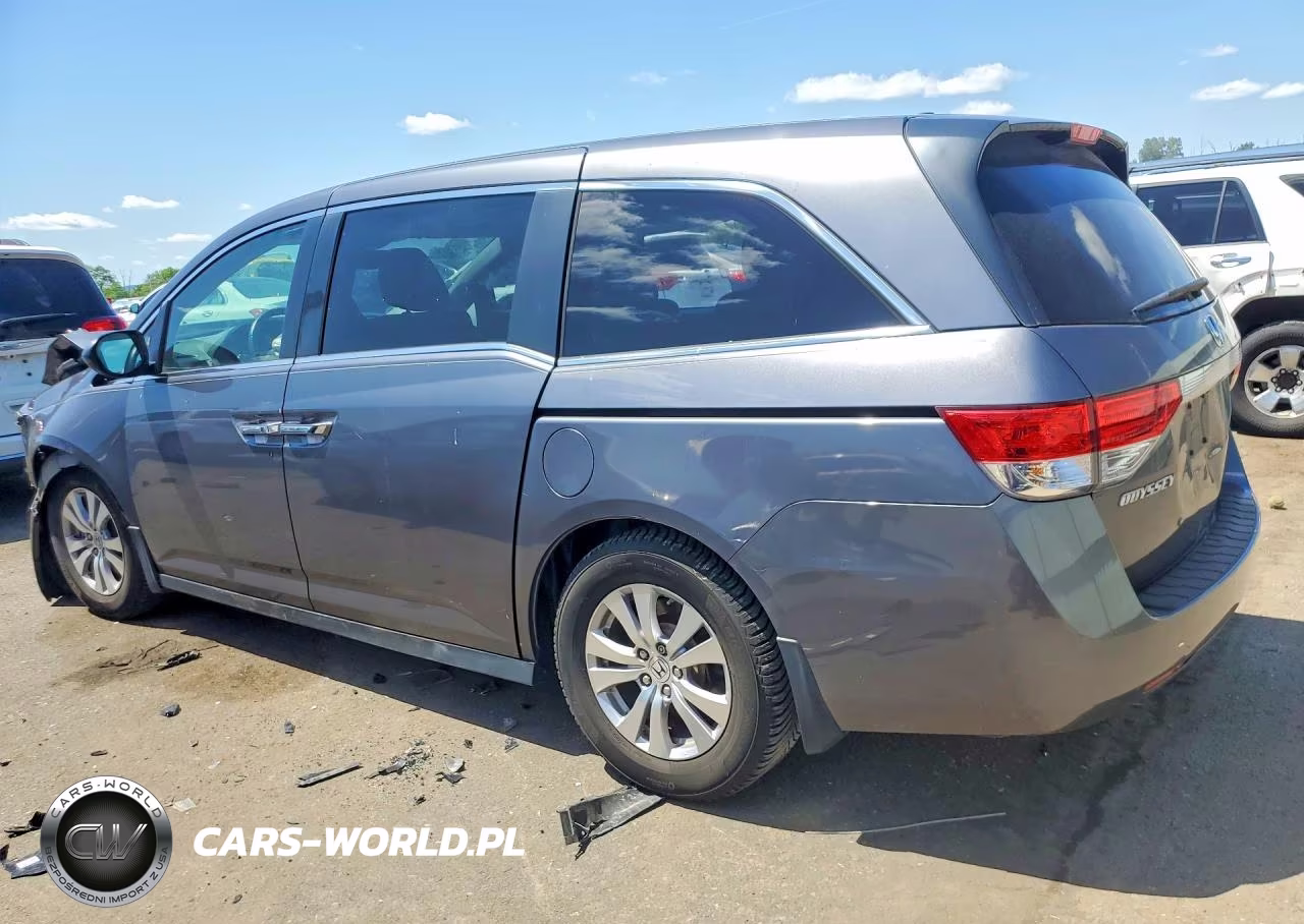 2016 Honda Odyssey Exl VIN:5FNRL5H60GB160394 - 2