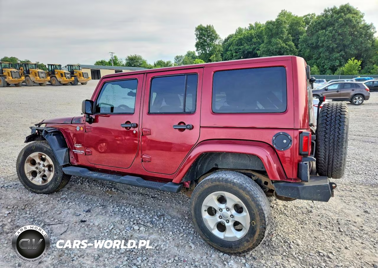 2012 Jeep Wrangler Unlimited Sahara VIN:1C4BJWEG1CL117717 - 2