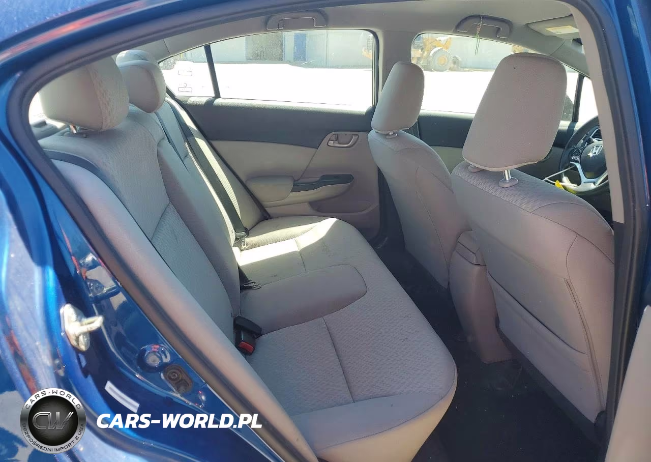 2015 Honda Civic Lx VIN:19XFB2F51FE255792 - 10