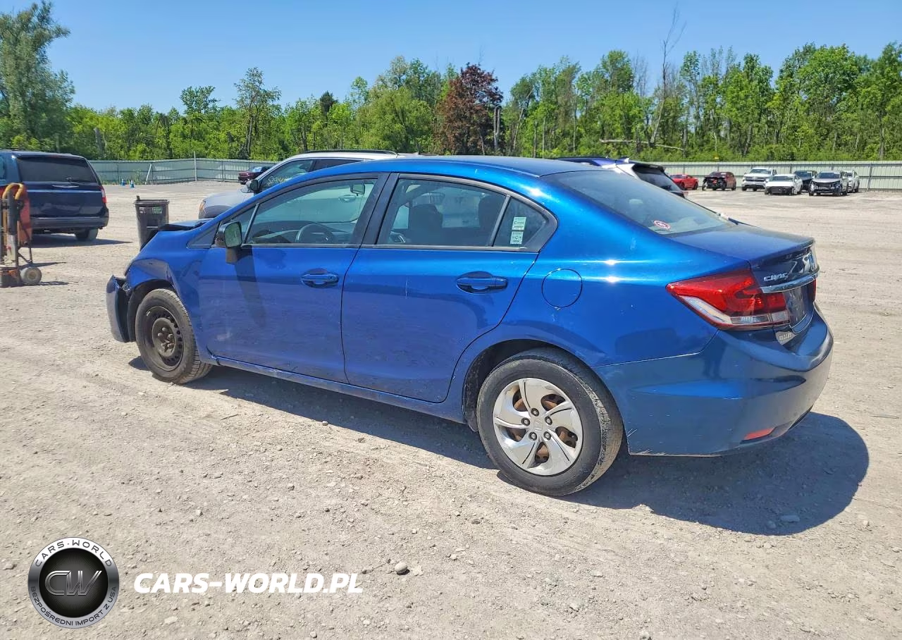 2015 Honda Civic Lx VIN:19XFB2F51FE255792 - 2