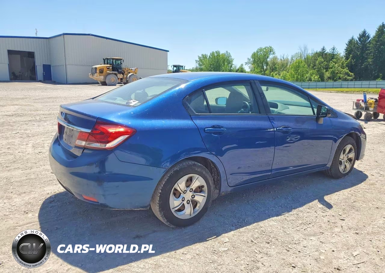 2015 Honda Civic Lx VIN:19XFB2F51FE255792 - 3