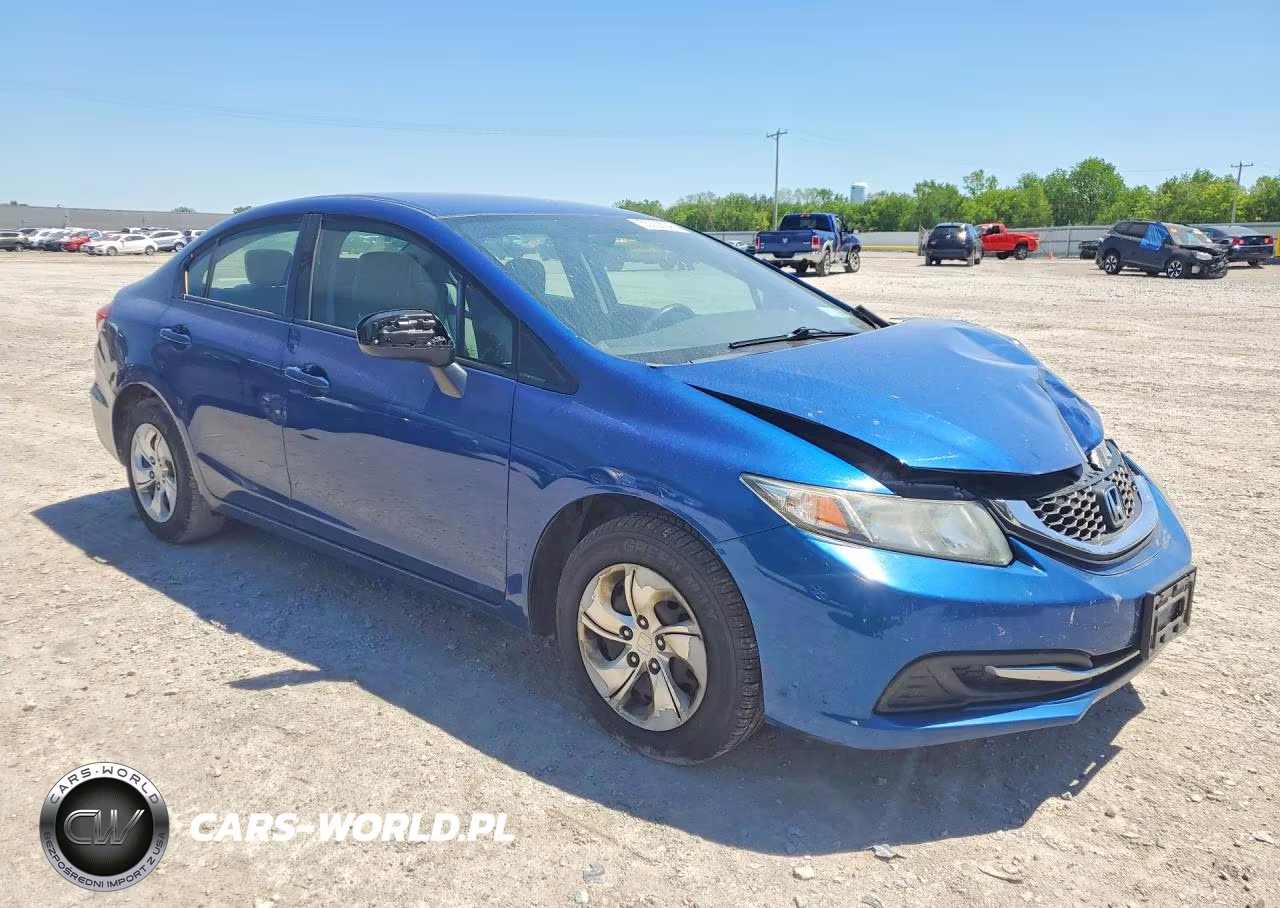 2015 Honda Civic Lx VIN:19XFB2F51FE255792 - 4