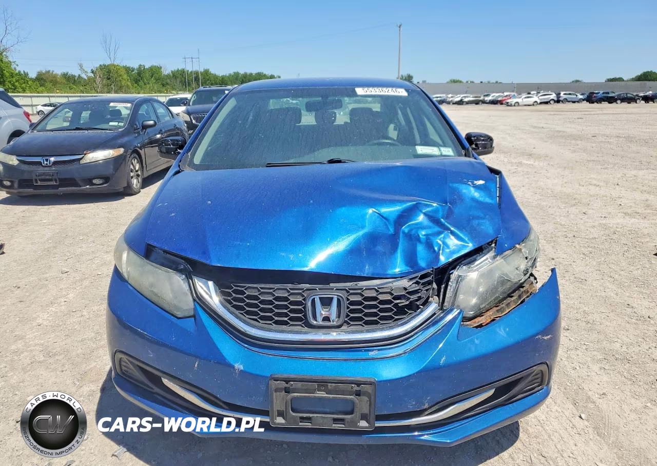 2015 Honda Civic Lx VIN:19XFB2F51FE255792 - 5
