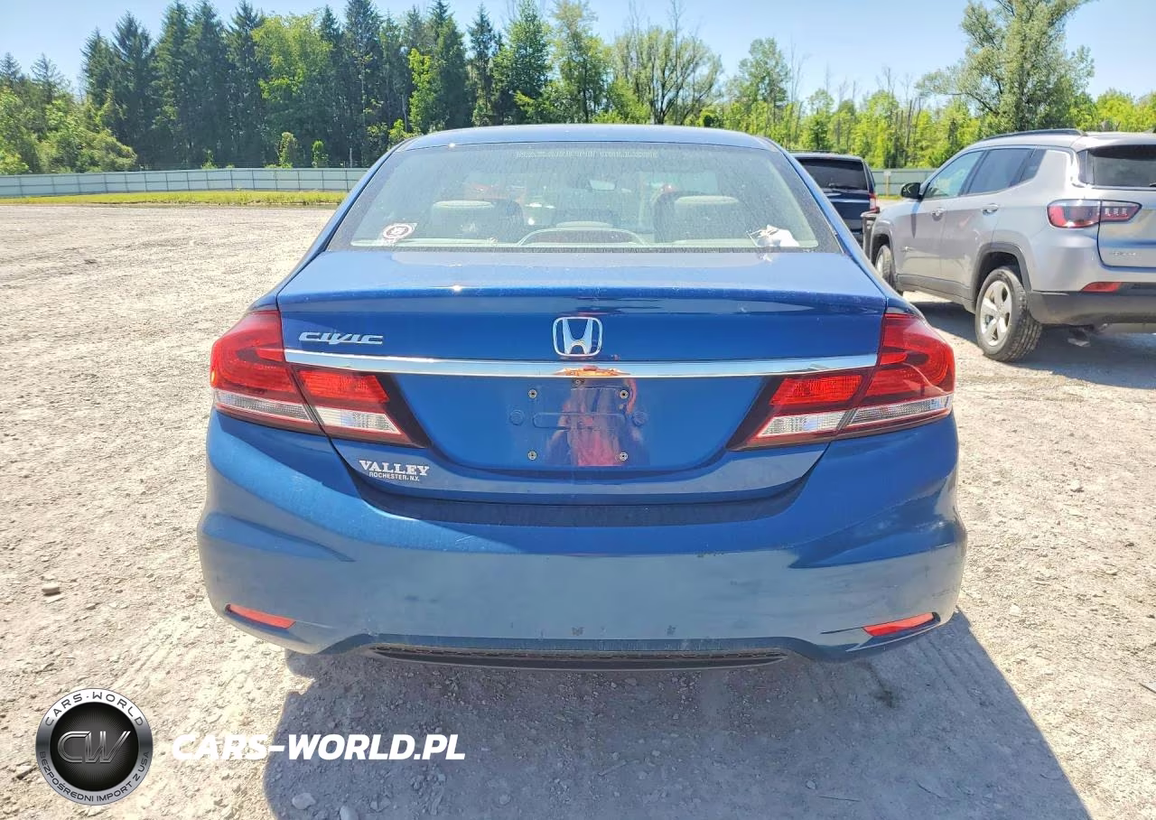 2015 Honda Civic Lx VIN:19XFB2F51FE255792 - 6