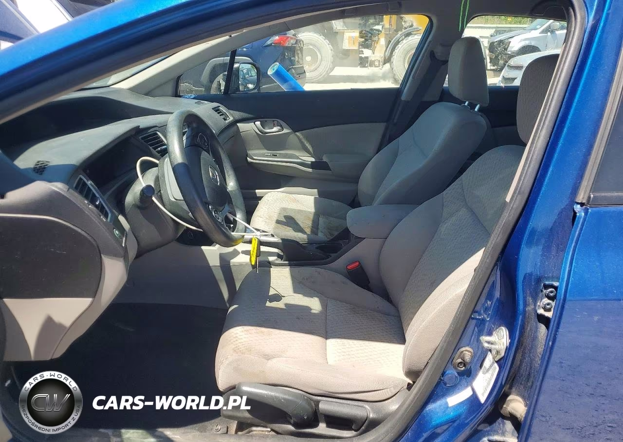 2015 Honda Civic Lx VIN:19XFB2F51FE255792 - 7