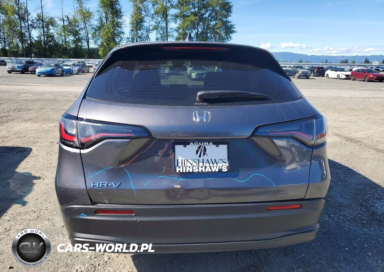 2025 Honda Hr-V Lx VIN:3CZRZ2H3XSM741631 - 6