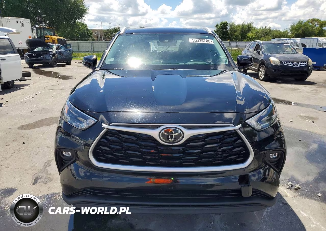 2022 Toyota Highlander Xle VIN:5TDGZRAH4NS540484 - 5