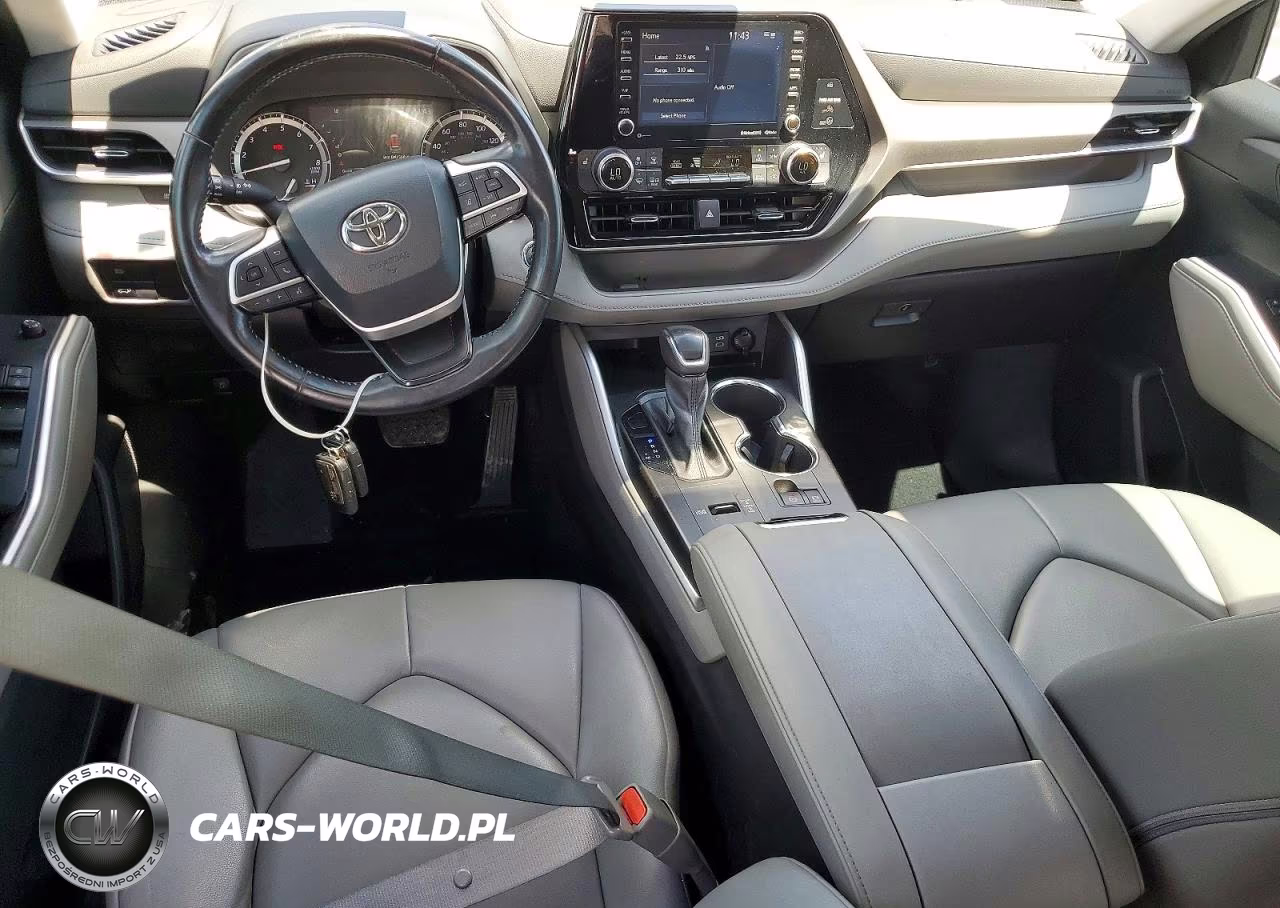 2022 Toyota Highlander Xle VIN:5TDGZRAH4NS540484 - 8