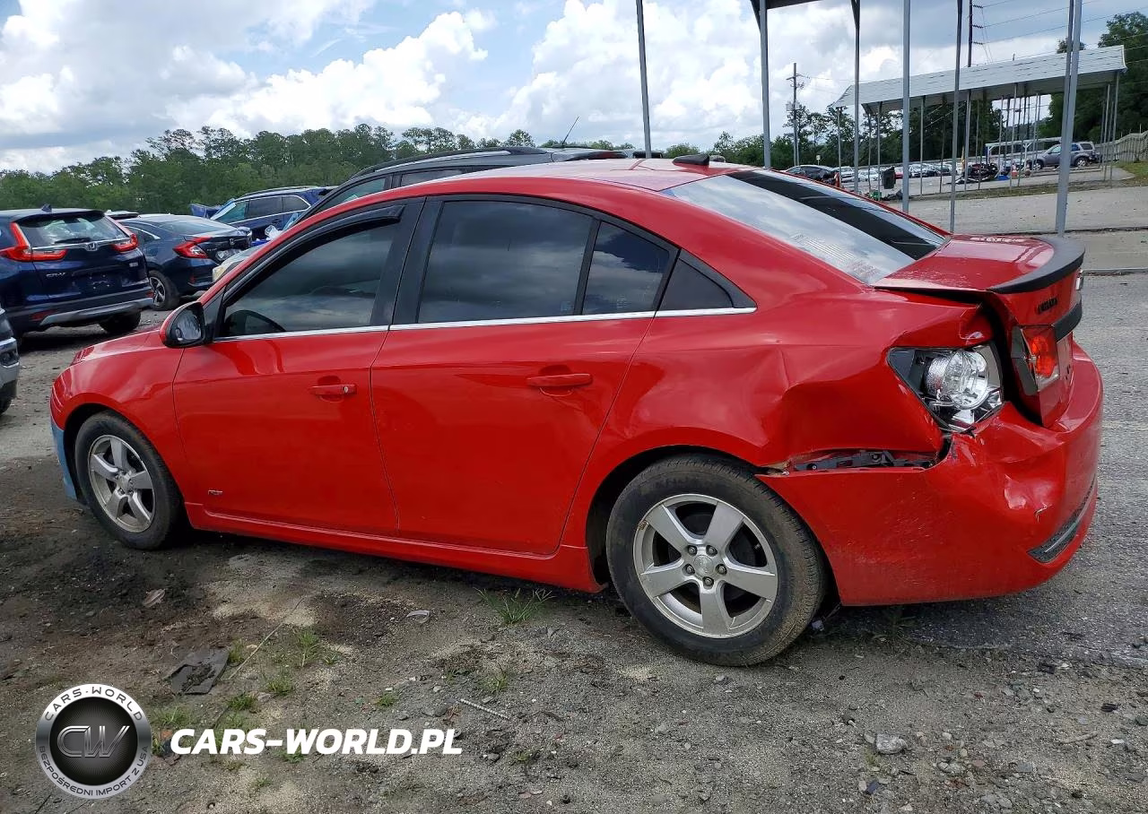 2012 Chevrolet Cruze Lt VIN:1G1PF5SC7C7168692 - 2