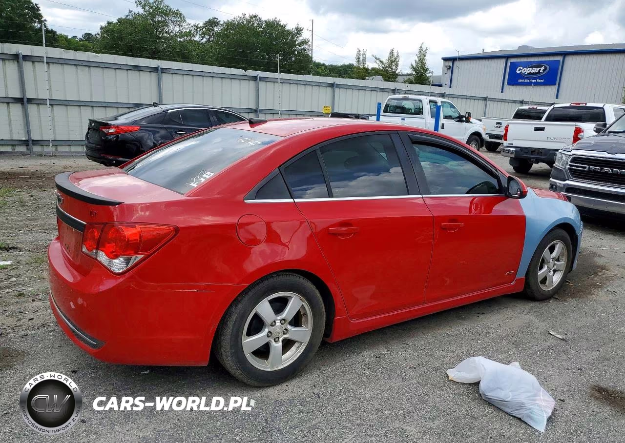2012 Chevrolet Cruze Lt VIN:1G1PF5SC7C7168692 - 3