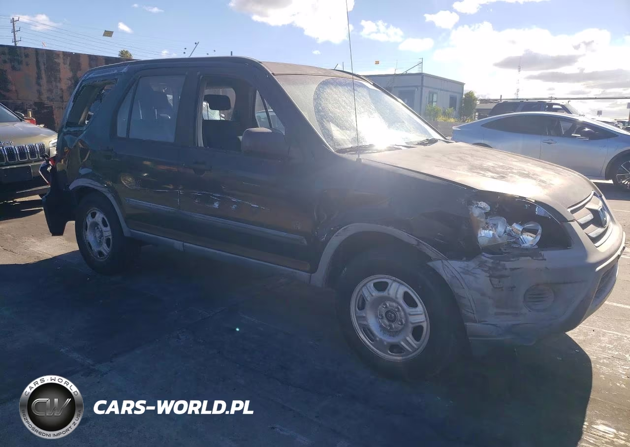 2005 Honda Cr-V Lx VIN:JHLRD68555C006982 - 4