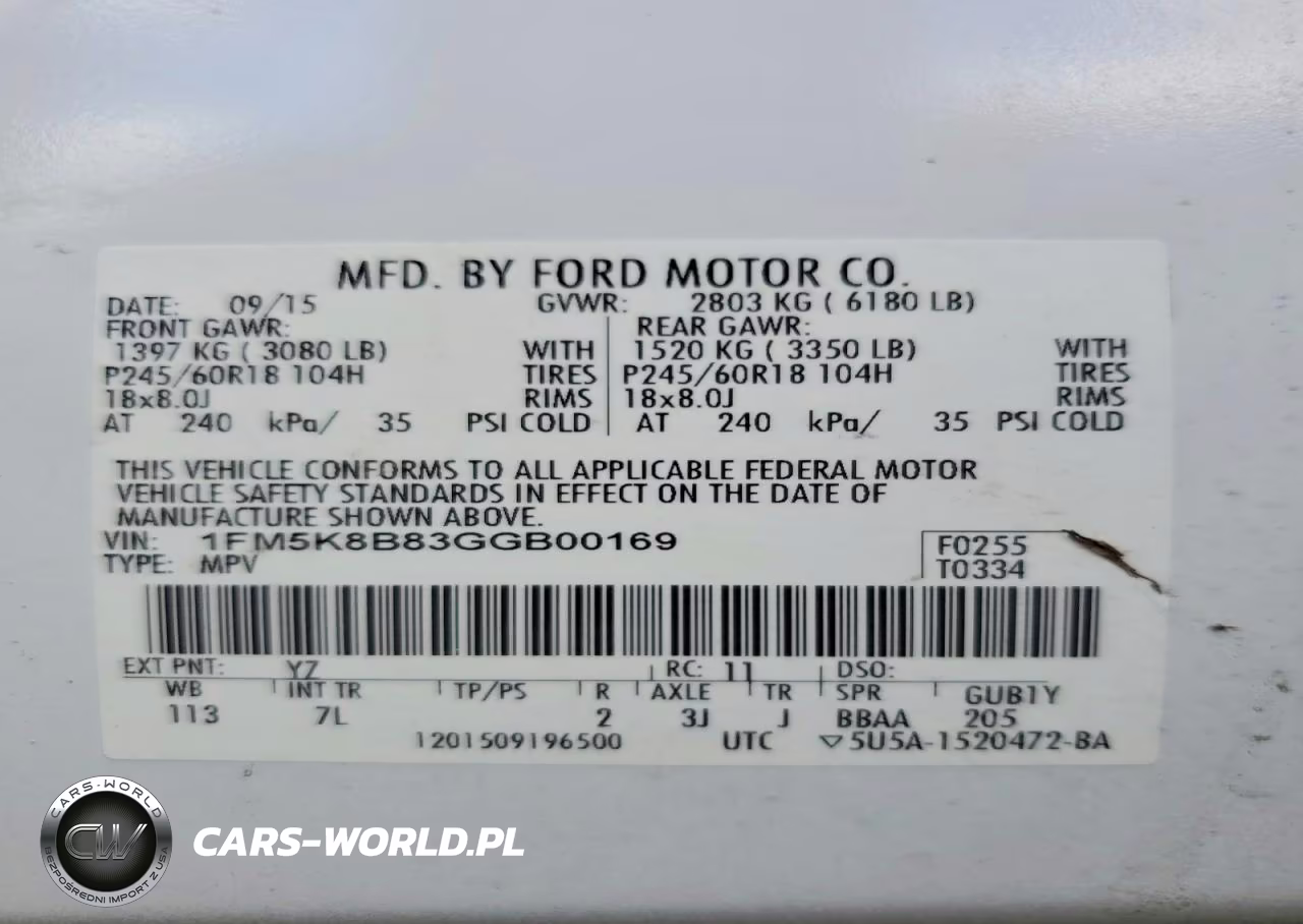 2016 Ford Explorer VIN:1FM5K8B83GGB00169 - 13