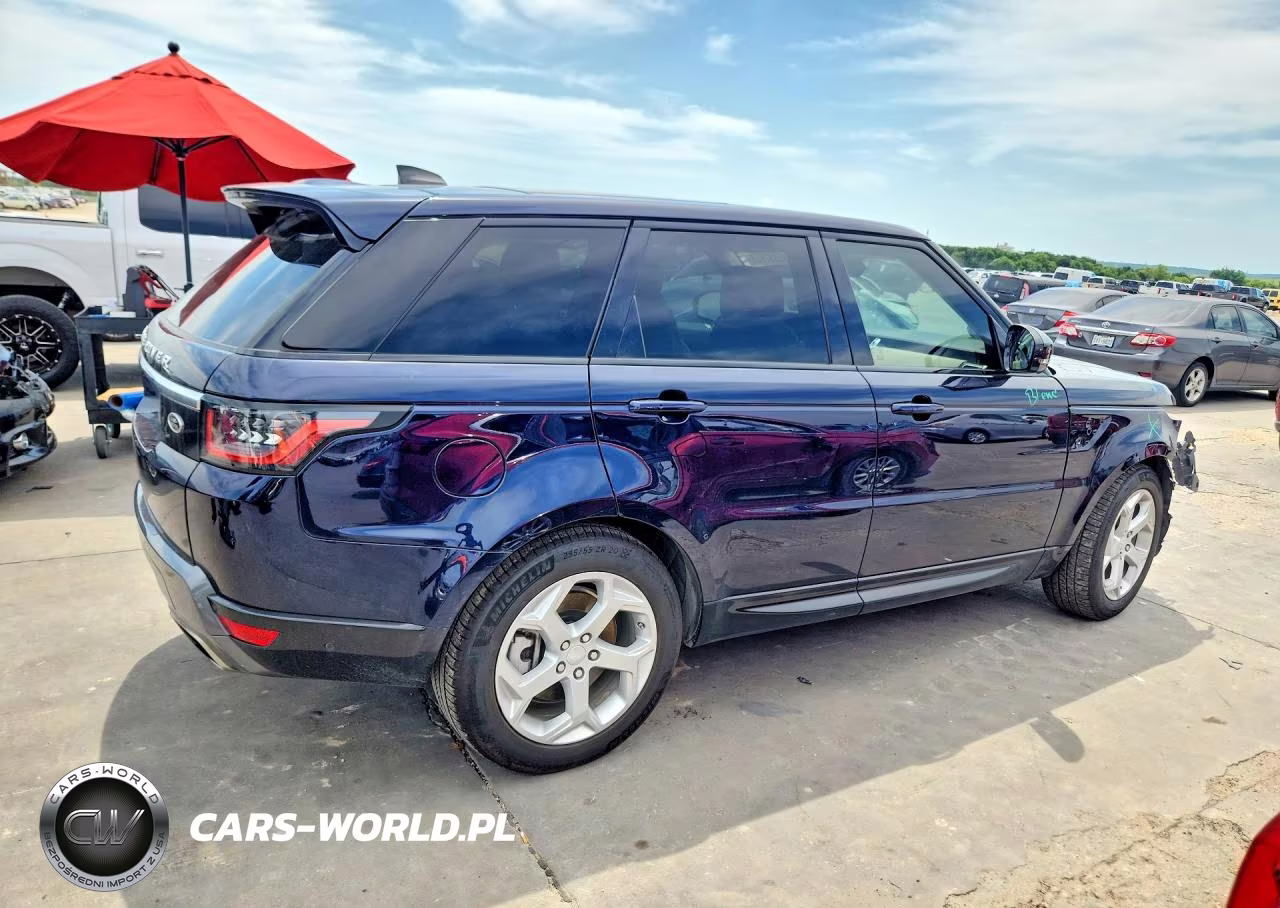 2020 Land Rover Range Rover Sport Hse VIN:SALWR2SU2LA726459 - 3