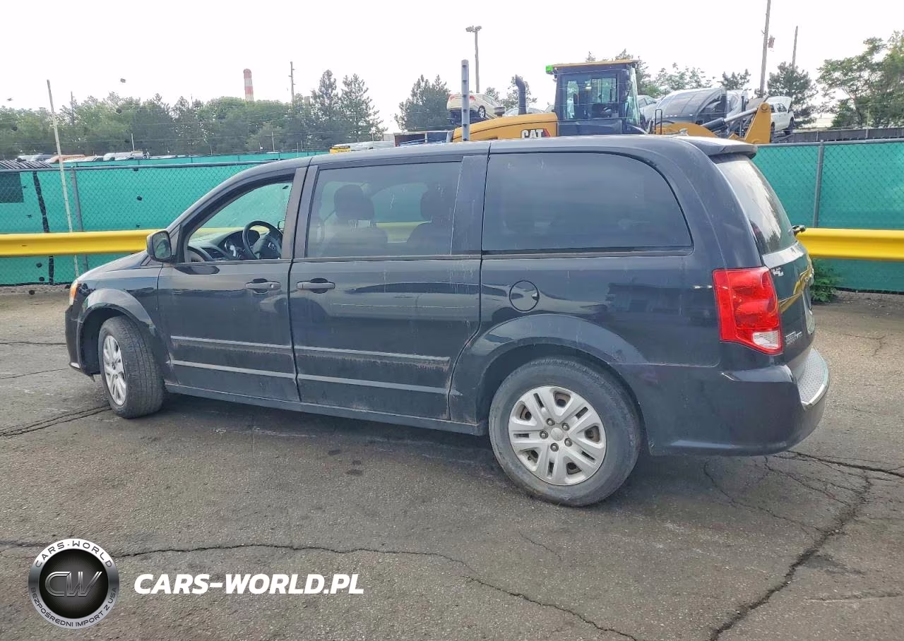 2015 Dodge Grand Caravan Se VIN:2C4RDGBGXFR586705 - 2