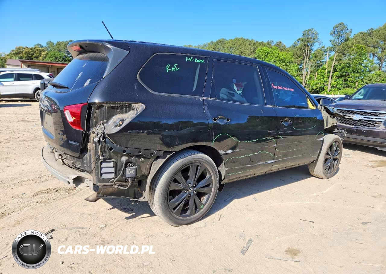 2018 Nissan Pathfinder Sl VIN:5N1DR2MM9JC636685 - 3