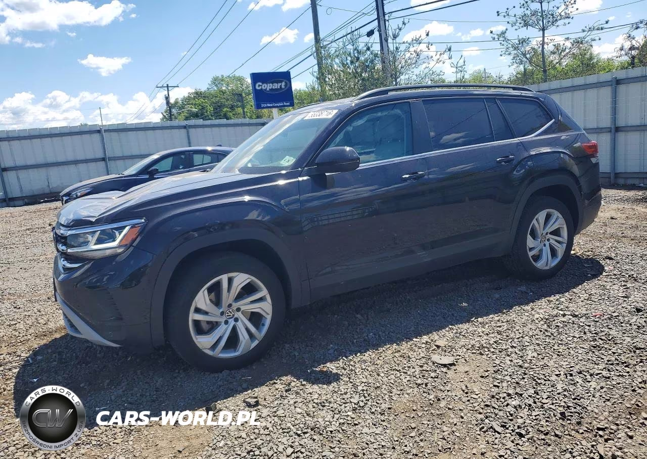 2021 Volkswagen Atlas Se VIN:1V2JR2CA1MC574135 - 1